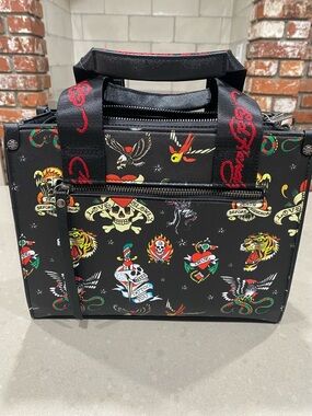 nwt ED HARDY tattoo bag crossbody